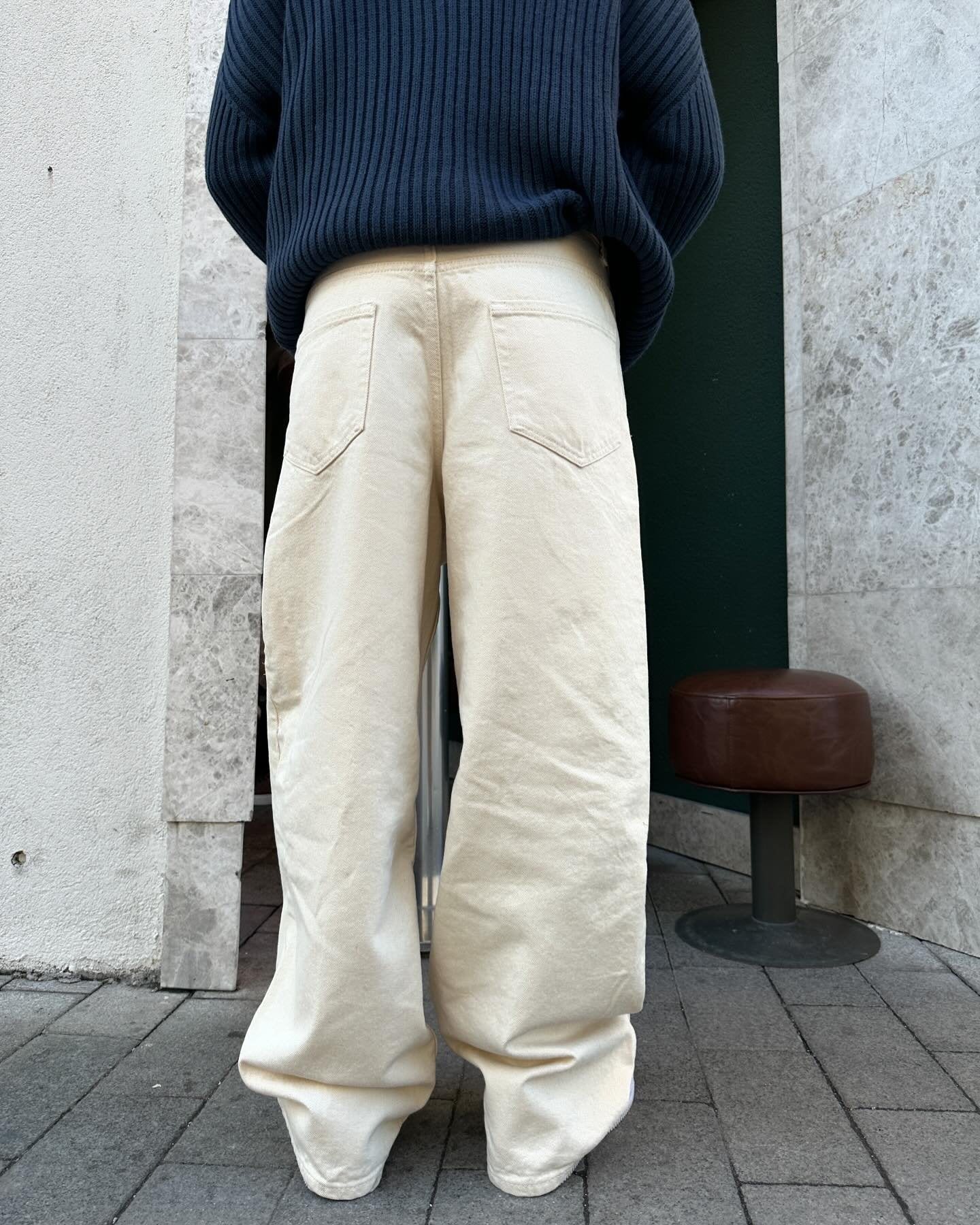 Nude Baggy Fit Denim.