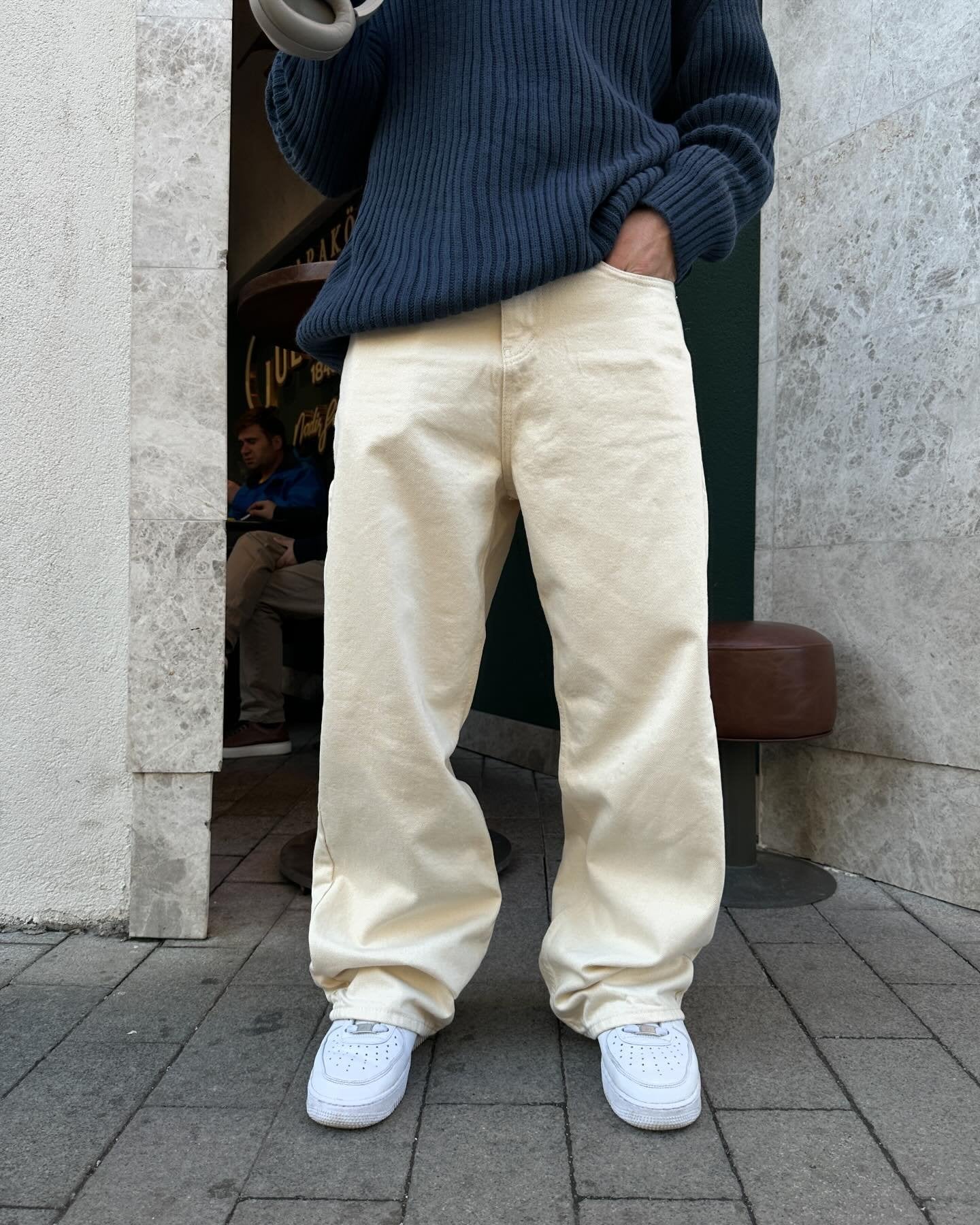 Nude Baggy Fit Denim.