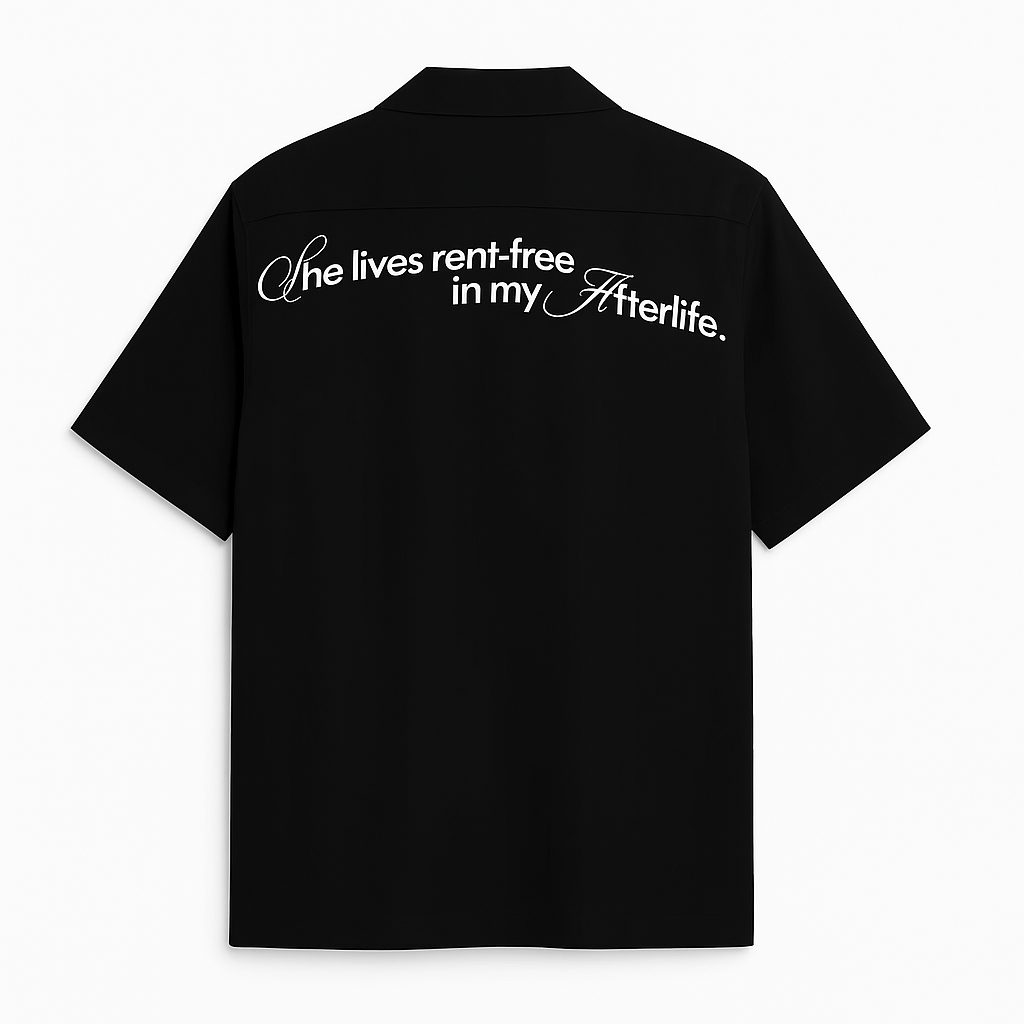 Cuban Collar Oversize Shirt