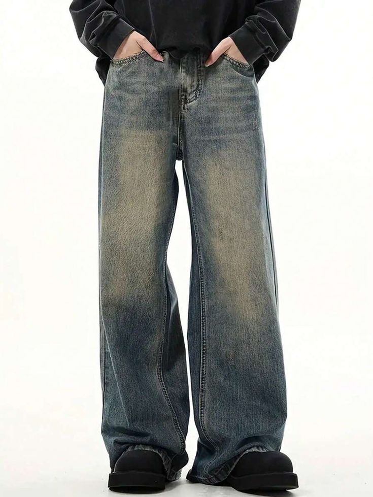 Fragmented Fade Jeans