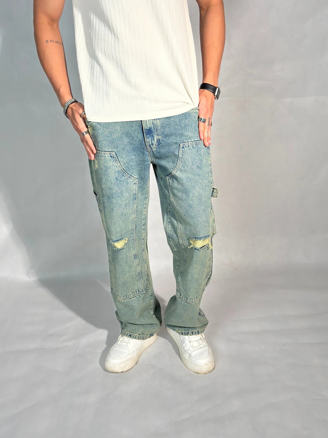 Streetwear Utility Denim