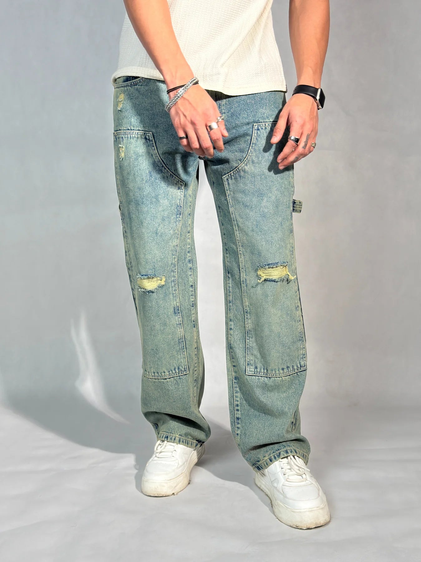 Streetwear Utility Denim