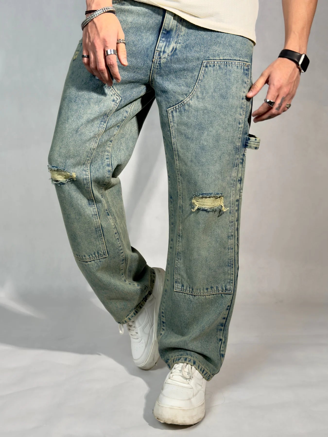 Streetwear Utility Denim