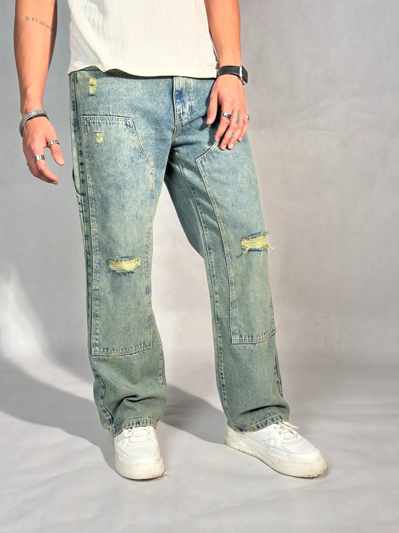 Streetwear Utility Denim