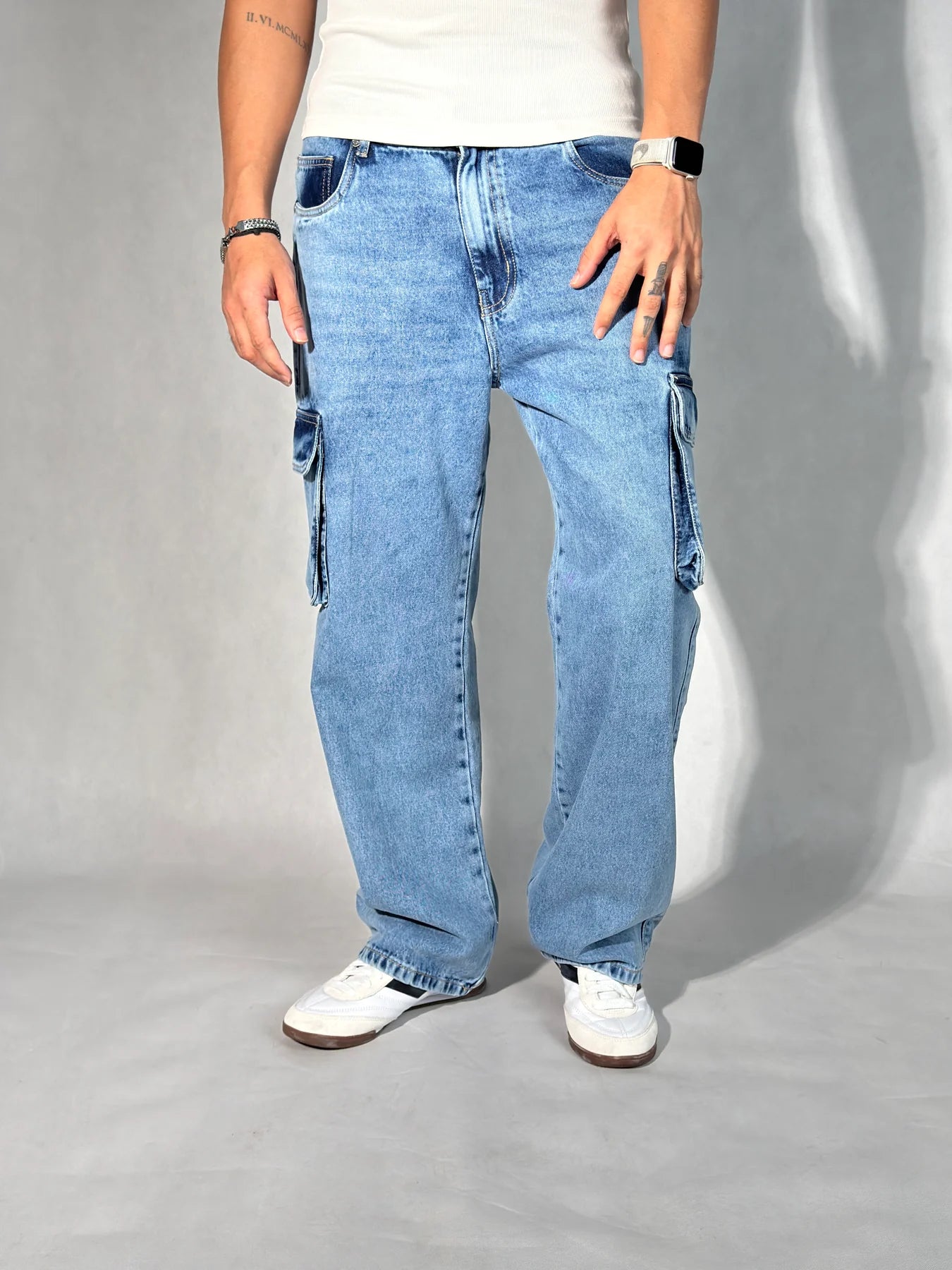 Two-Tone Utility Denim