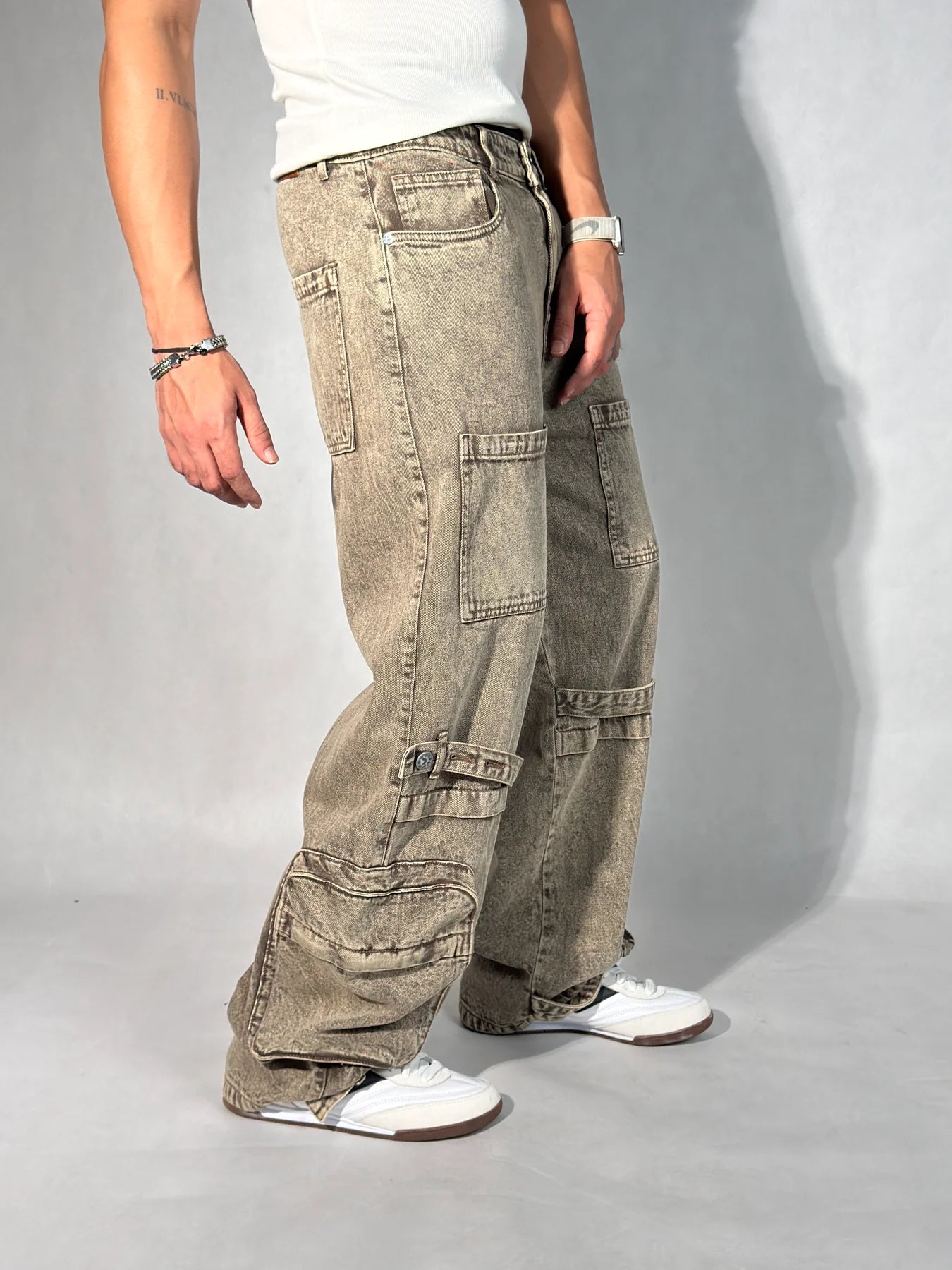 Utility Cargo Denim