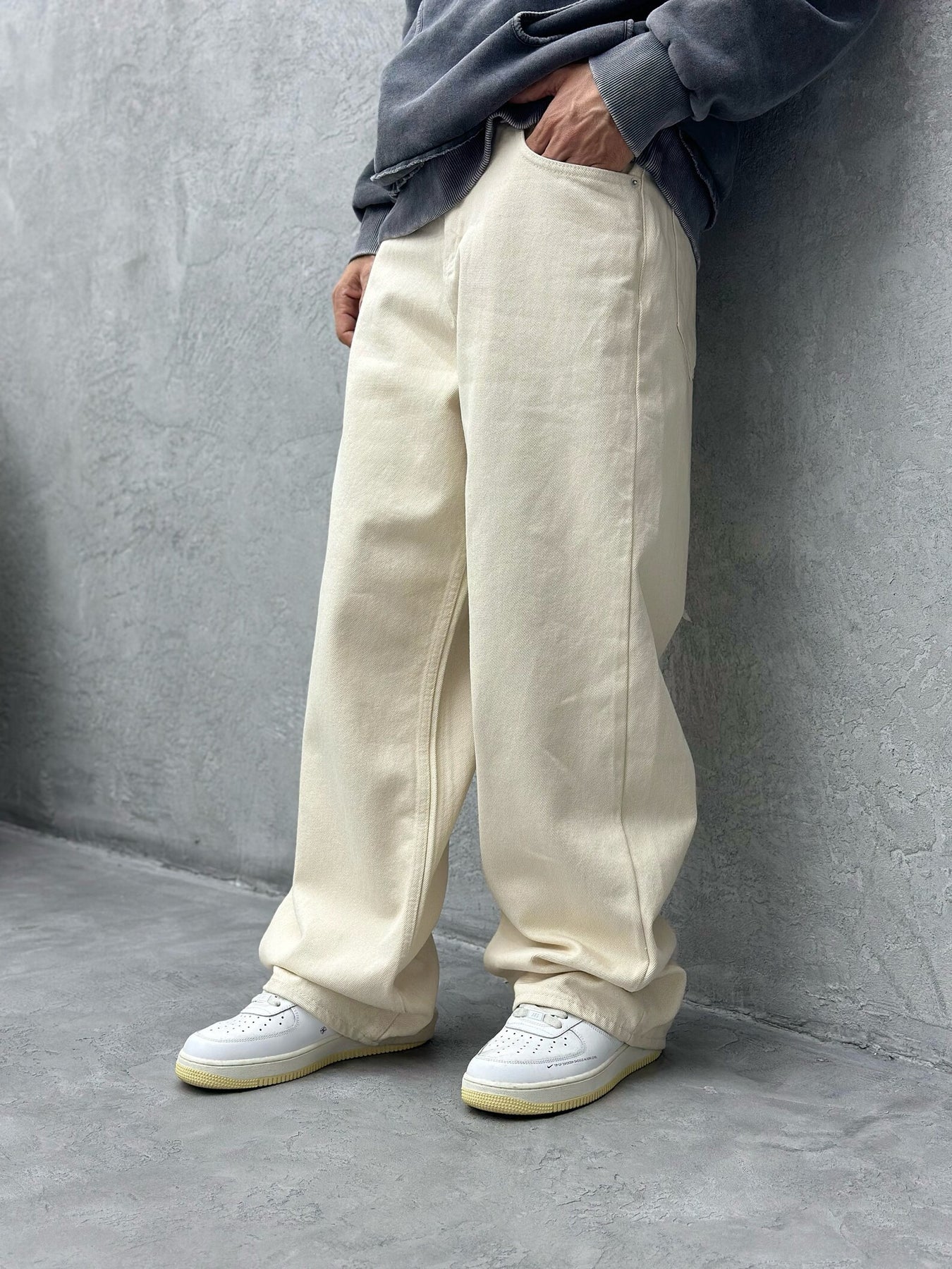 Nude Baggy Fit Denim.