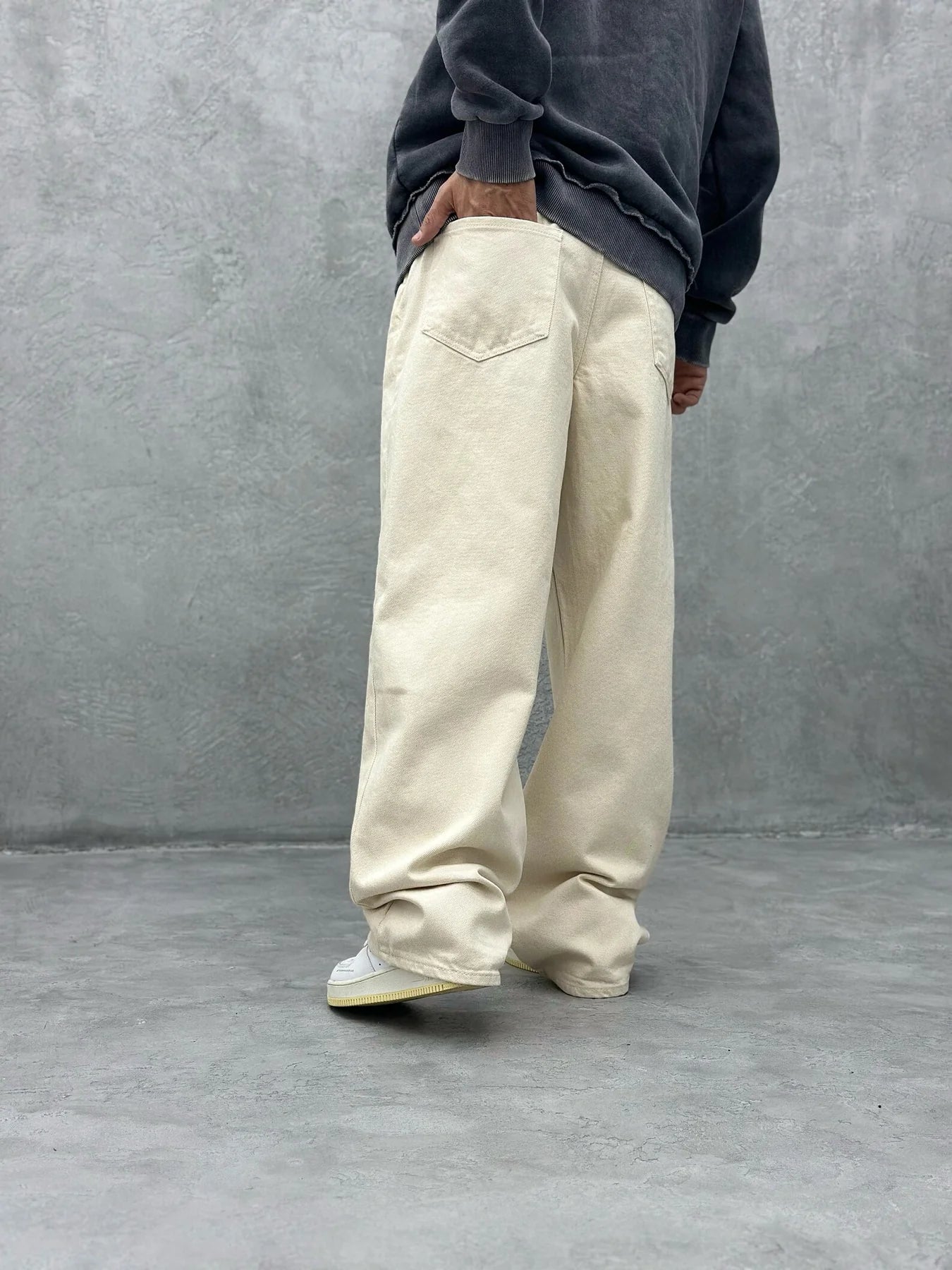 Nude Baggy Fit Denim.
