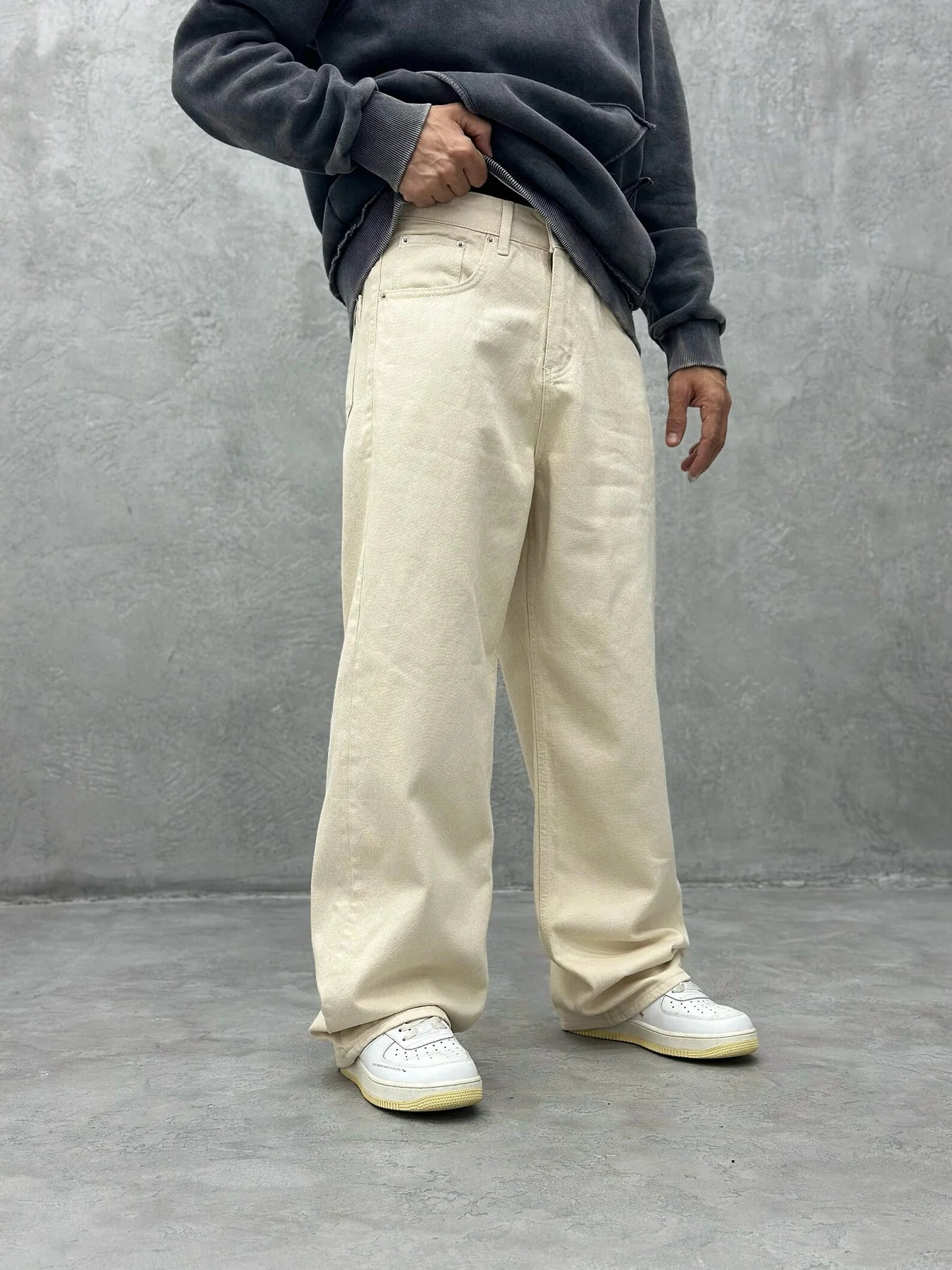 Nude Baggy Fit Denim.