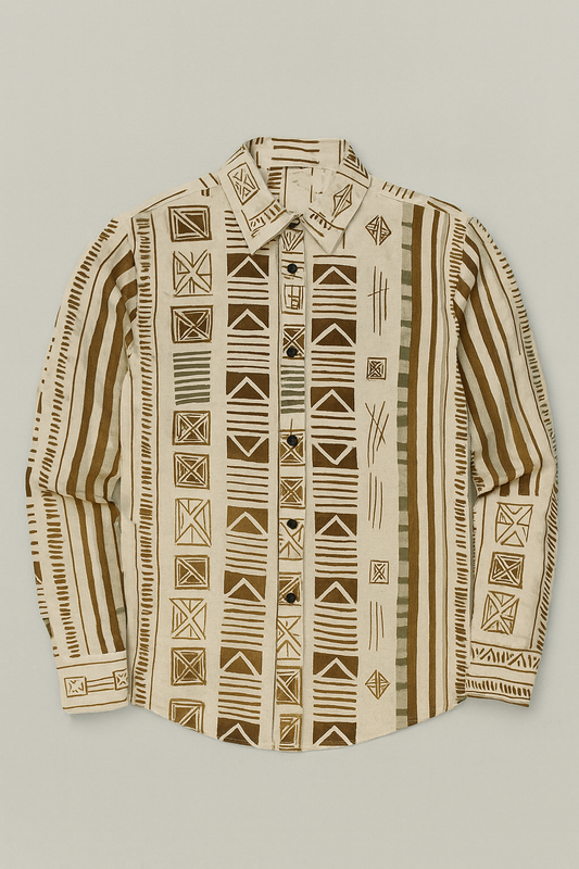 Heritage Geo Print Shirt