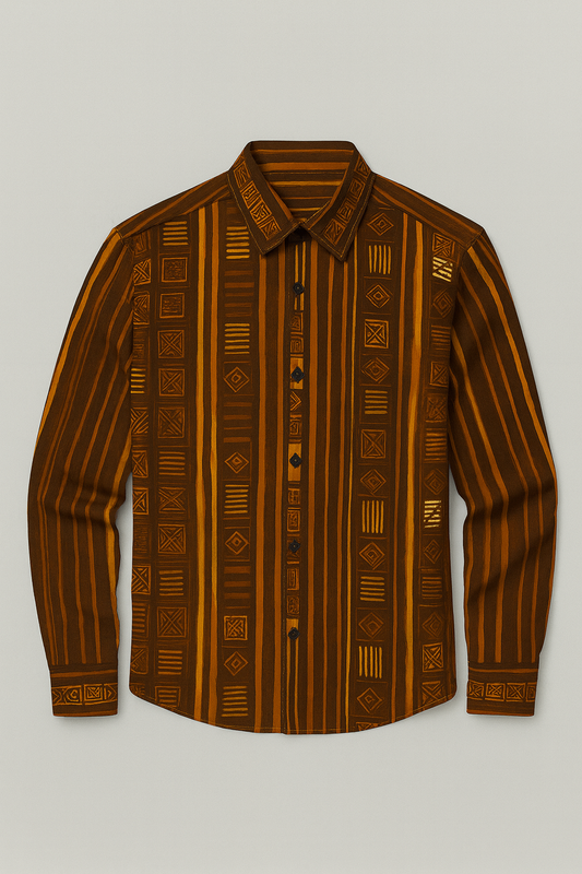 Tribal Geometric Shirt
