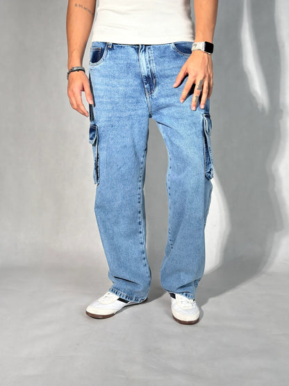 Two-Tone Utility Denim