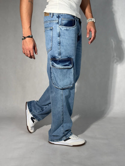 Two-Tone Utility Denim