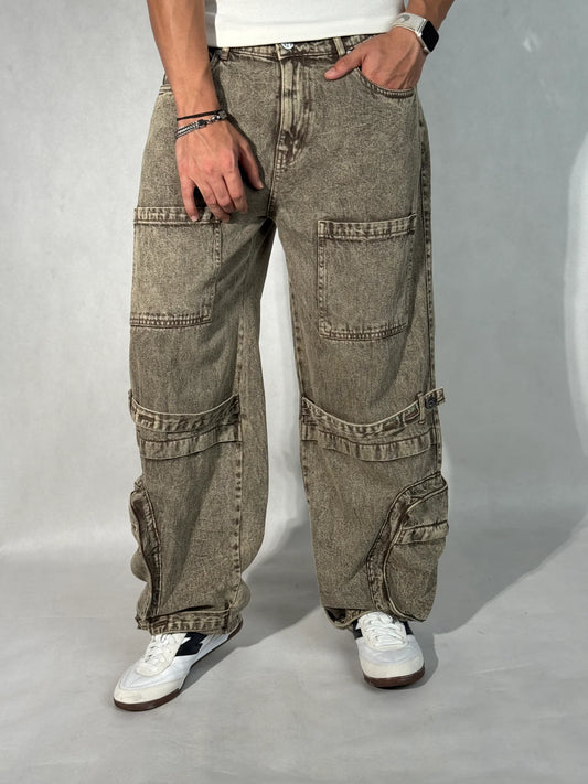 Utility Cargo Denim